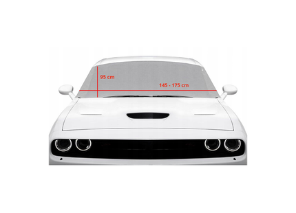 CarPassion Raamhoes - Half Cover - Anti-Vries Deken - Auto - Beschermhoes - Waterdicht &amp; Vorstbestendig - Universeel - Grijs