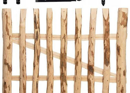 Poort - Schapenhek - Tuinhek  - Hazelaarhout  - Wicket - 50x100 cm - Bruin