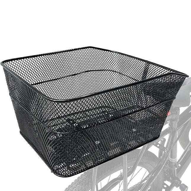 Fietsmand - Praktisch -Metalen - Zwart