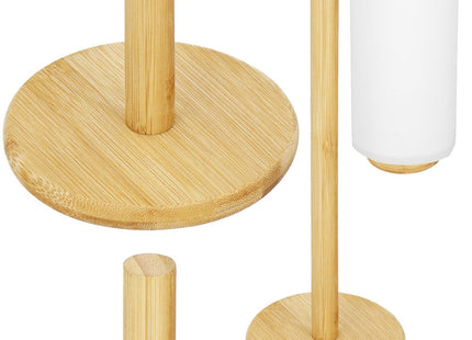 Keukenrolhouder | Keukenrol | 33 cm | Naturel