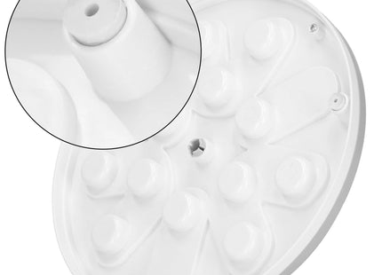 Voerbak - Hondenspeelgoed - Interactief - Educatief - Honden - Katten - Grijs/Wit