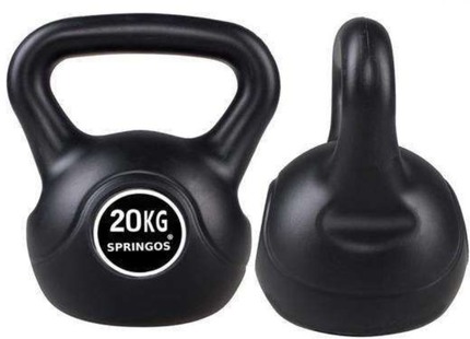 Kettlebell | Zwart | 20 kg