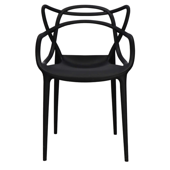 Scandinavische Stoel  - Woonkamer - Keuken - Eetkamer - Interieur - Binnenshuis - Buitenshuis - Zwart