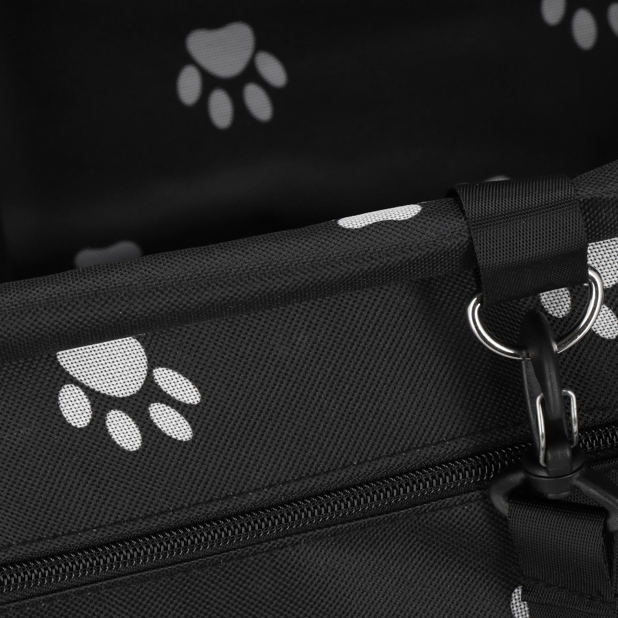 Autostoel Hond - Hondenmand Auto - Reisbench - Opvouwbaar - Hondenpootjes