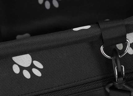 Autostoel Hond - Hondenmand Auto - Reisbench - Opvouwbaar - Hondenpootjes