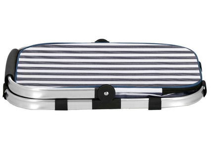 Koeltas | Koelbox | 28 Liter | 40 x 25 x 28 cm | Blauw/Wit