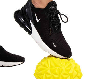 Massage Bal | Triggerpoint Bal | Massage | Massage Accessoires | Geel | 16 cm