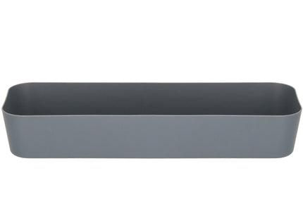 Opbergbak - Opberg Bakje - Lade Organizer Bak - Lade bak - Lade Indeling - Grijs - 26x9cm