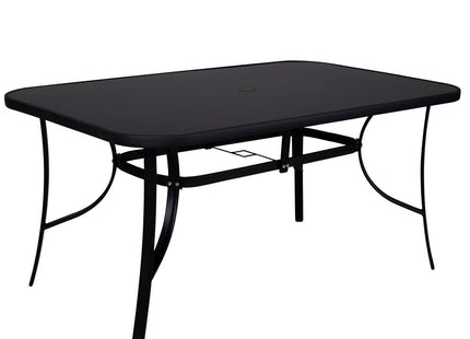 Tuinset | Tuinset 4 Persoons | Tuinsets | Tuintafel & Tuinstoelen | 4 Personen | Zwart