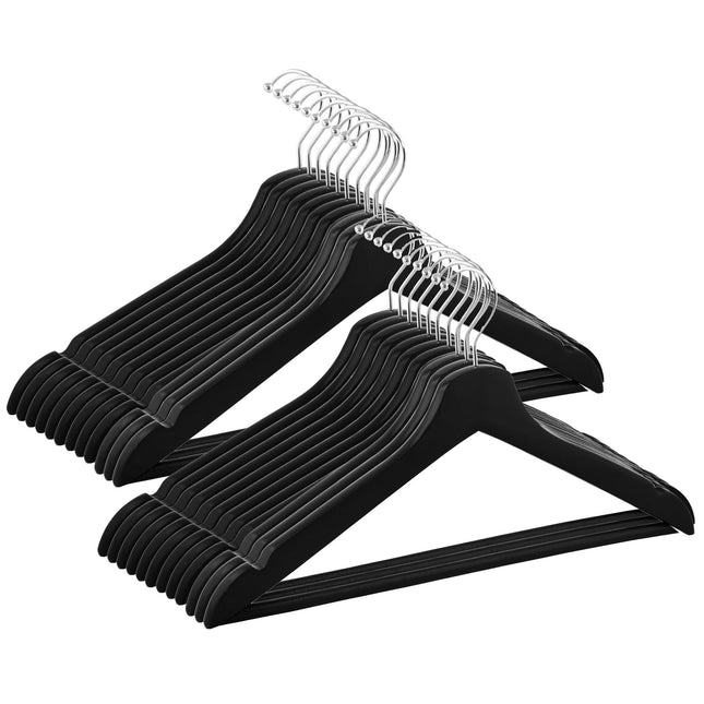 Kledinghangers | Kledinghanger | 20 Stuks | Zwart