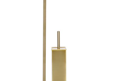Toiletbutler | Toiletrolhouder | Toiletborstel met houder | Toiletaccessoire | Goud