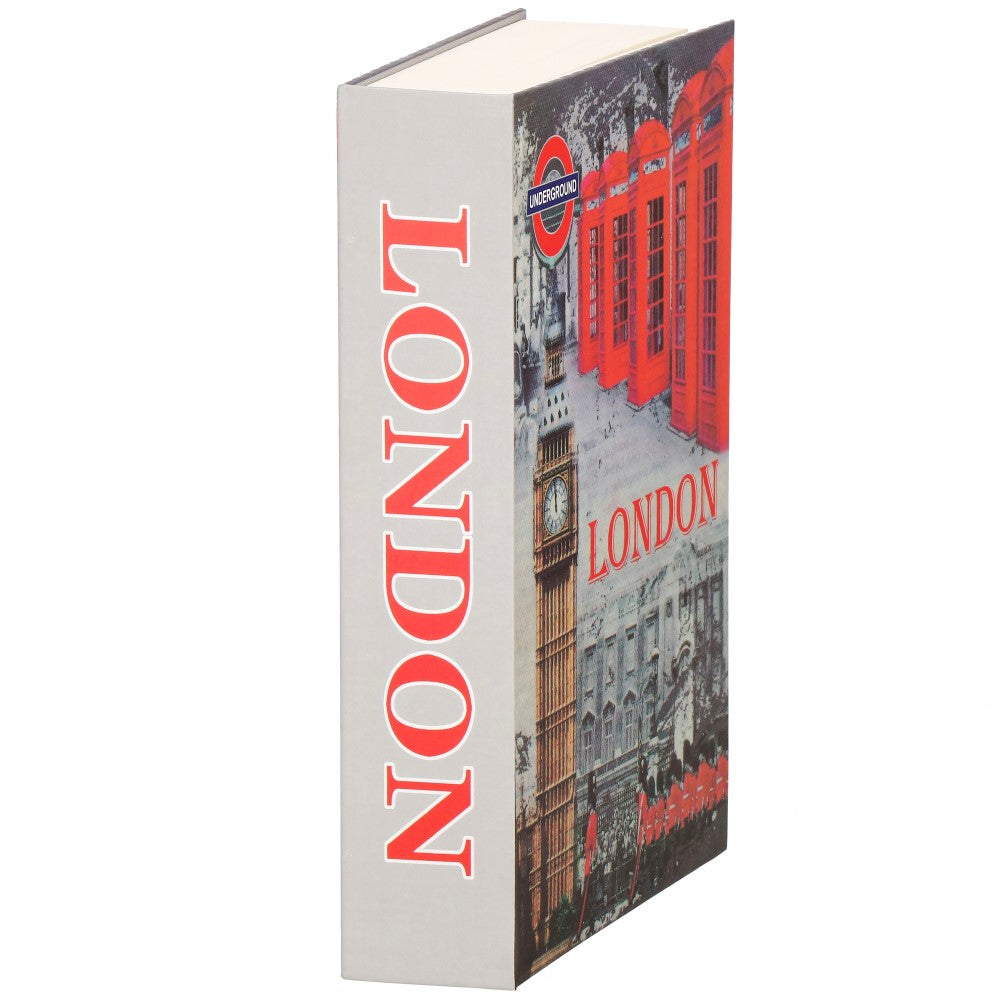 Geheime Kluis | Boekkluis | Inclusief Slot | 22 x 15.5 x 4.5 cm | Reisgids