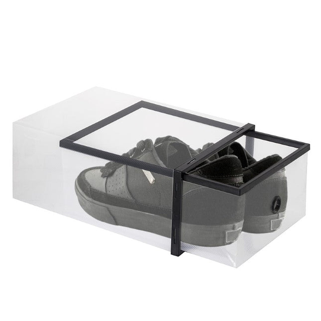 Schoenenbox | Sneakerbox | Kunststof | Transparant | 1 Stuk | 30.5 x 21 x 12.5 cm