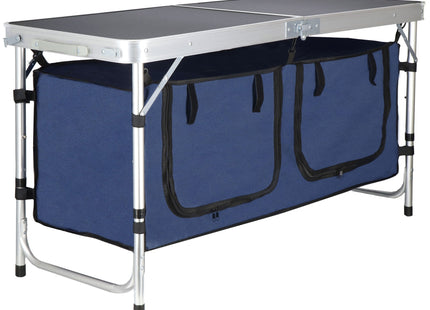 Campingtafel - Keukenkast - Opbergkast - Inklapbaar