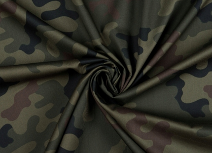 CarPassion Military Motorhoes - Beschermhoes - Waterdicht & Vorstbestendig - Maat M - Camouflage -  225 - 104 - 123 cm