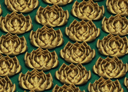 Acupressuurmat - Spijkermat - Lichaamsstimulator - Ontspanning - Massage - Kussen - Groen/Goud