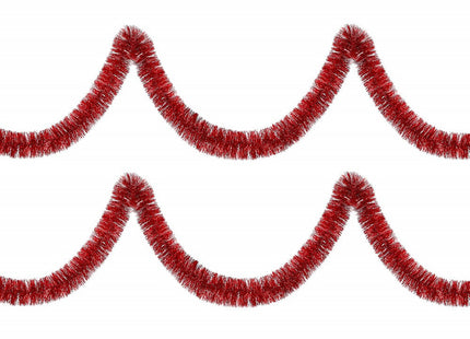 Kerstslinger | Guirlande | 6 m | Rood