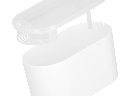 Drinkfontein - Drinkbak - Waterbak - Waterdispencer - Voor Dieren - Fontein - Wit -  3L