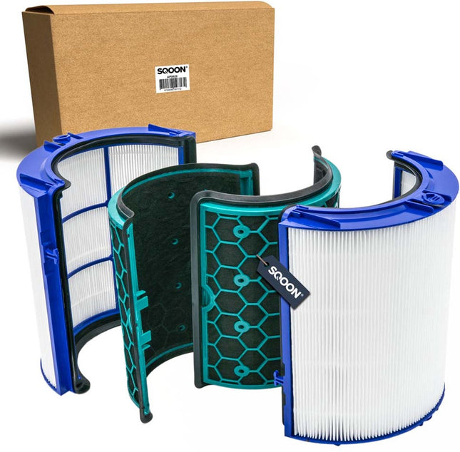 SQOON® - Luchtfilter geschikt voor Filter Dyson luchtreiniger HEPA o.a. DP04/HP04/TP04 - Model 969048-05