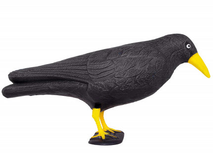 Duivenverjager | Raaf | 83 x 45 x 10 cm | Zwart/Geel