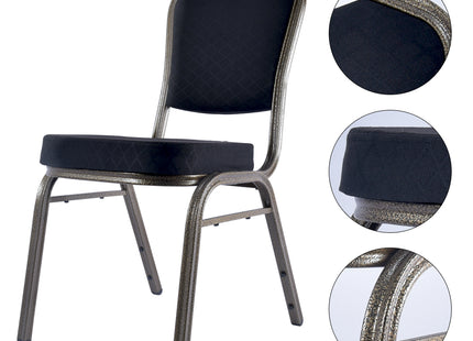 Stackchair – Zwart C30 Stapelstoel – Stapelbare Horecastoel