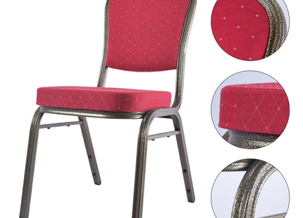 Stackchair – Rood A46 Stapelstoel – Stapelbare Horecastoel