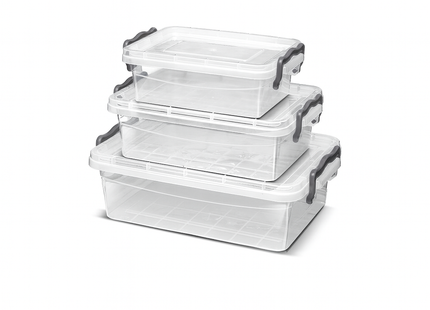 Diepvriesbakjes met Deksel – Set van 3 Vershoudbakjes - Diepvries, Magnetron & Vaatwasserbestendig – 3.5L / 2.1L / 1.2L