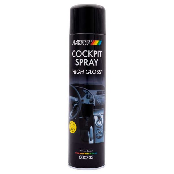 MoTip Cockpitspray High Gloss 600 ml – Hoogglans dashboard