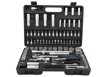 Doppendoos 94-delig – 1/4” & 1/2” Doppenset – met Koffer