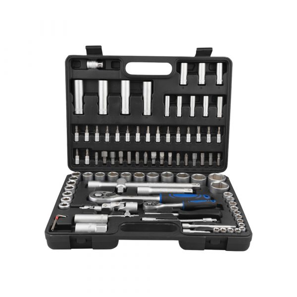 Doppendoos 94-delig – 1/4” & 1/2” Doppenset – met Koffer