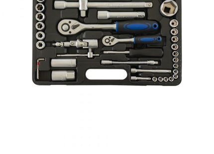 Doppendoos 94-delig – 1/4” & 1/2” Doppenset – met Koffer