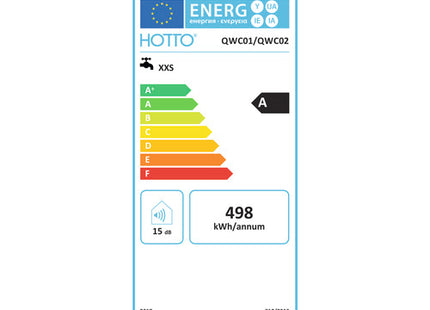 HOTTO Combi 8L – Quadro Chroom 3-in-1 Kraan met Inlaatcombi - incl. Mengventiel