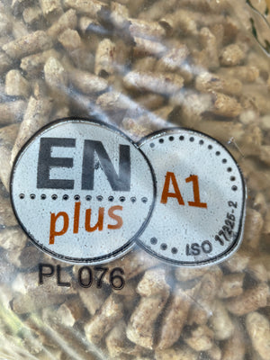 Houtpellets - EN-PLUS A1 - Pellets Voor Pelletkachel Zak 15 KG Alleen afhalen