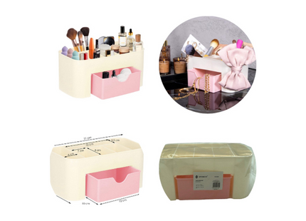 Make Up Organizer - Meerdere Vakken - Lade kast - Roze