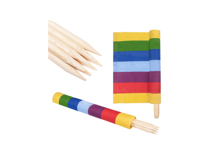 Strand Windscherm Met Stokken - Strand - Camping -15 Meter