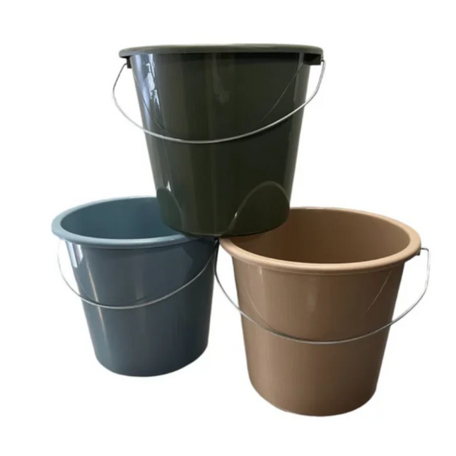 3 Stuks - 5 Liter - Huishoudemmers.