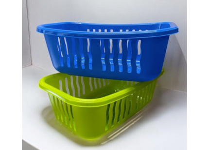 HL Wasmanden Set - 30L Blauw & Groen - Kunststof - 2 stuks