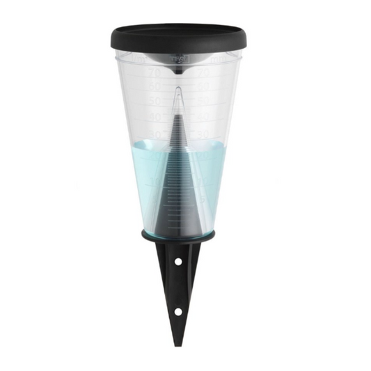 TFA Regenmeter/neerslagmeter - analoog - kunststof - 31 cm - zonder stok - buiten/tuin