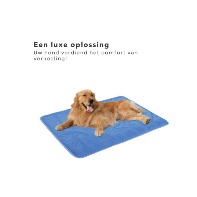 Koelmat voor Honden en Katten - Verkoelende Mat - Hondenmat - 65x50 cm