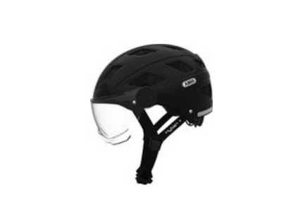 Helm - Abus - verstelbaar - vizier - black - M (52-58cm)