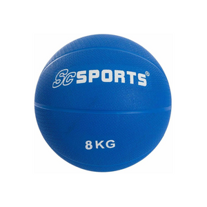 ScSPORTS® Medicijnbal - Medicine Ball - 8 kg - blauw