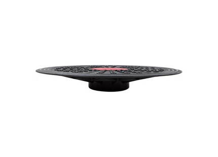 Balansbord - Balance Board - Ø 39,5 cm x 7 cm - Zwart/rood