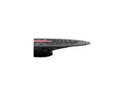 Balansbord - Balance Board - Ø 39,5 cm x 7 cm - Zwart/rood