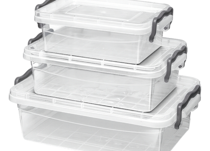 Diepvriesbakjes met Deksel – Set van 3 Vershoudbakjes - Diepvries, Magnetron & Vaatwasserbestendig – 3.5L / 2.1L / 1.2L