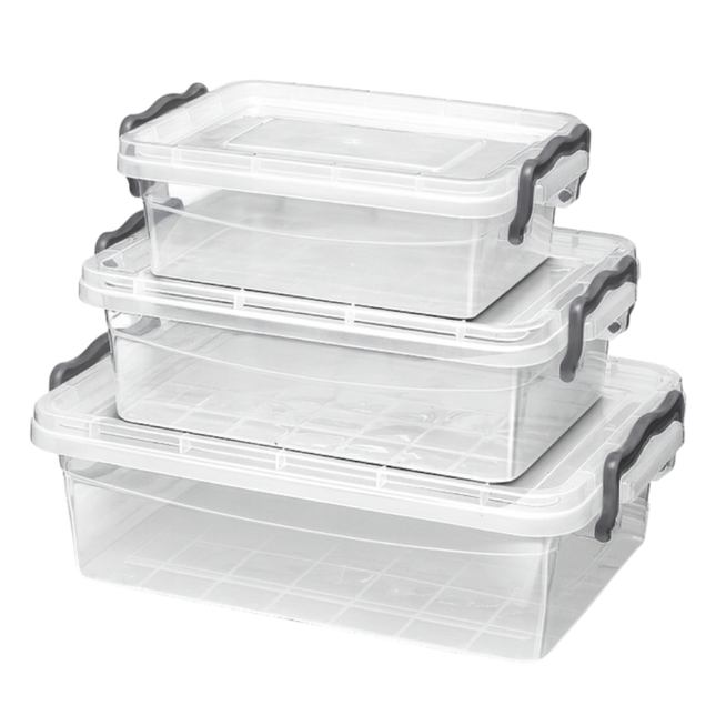 Diepvriesbakjes met Deksel – Set van 3 Vershoudbakjes - Diepvries, Magnetron & Vaatwasserbestendig – 3.5L / 2.1L / 1.2L