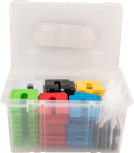 Uitvulplaatjes 200-delig – 1 t/m 10mm – Assortimentsdoos