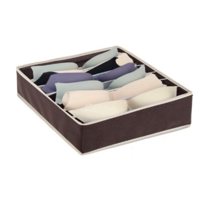 Lade Organizer | Kleding - Ondergoed - 7 vakken - 30 x 30 cm