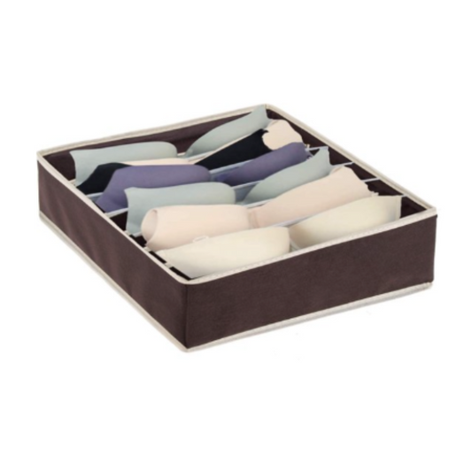 Lade Organizer | Kleding - Ondergoed - 7 vakken - 30 x 30 cm
