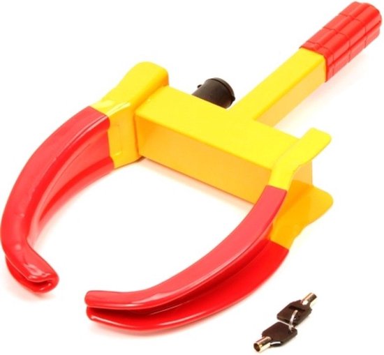 Universele Wielklem – Anti-Diefstal Bandenklem – Instelbaar tot 255mm – Inclusief Sleutels