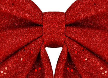 Kersthanger | Kerstversiering | Kerstdecoratie Voor Binnen | Kerststrik | Rood | 30 cm | 1 Stuk